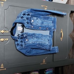 Harvey cropped Jean jacket